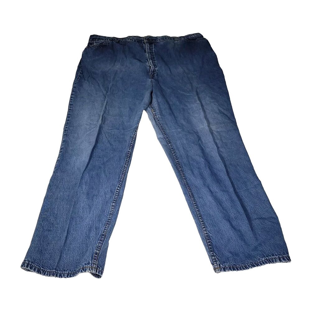 Vtg Levis Jeans Mens Sz 42X29 Blue Comfort Fit Retro Workwear Y2K Utility Work
